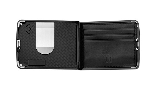 Dunhill wallet only opens up with a touch of your fingerprint - MIKESHOUTS