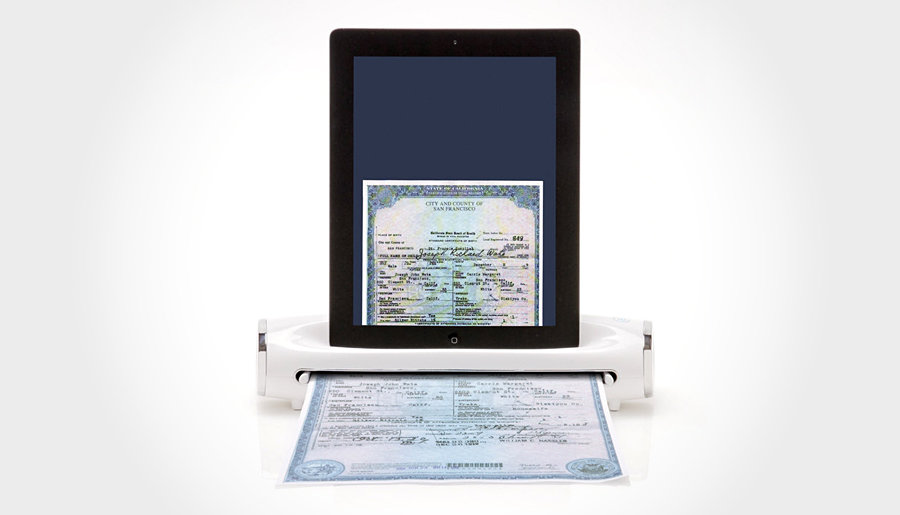 Brookstone iConvert Scanner for iPad or iPad 2 | US$149.99 | www ...