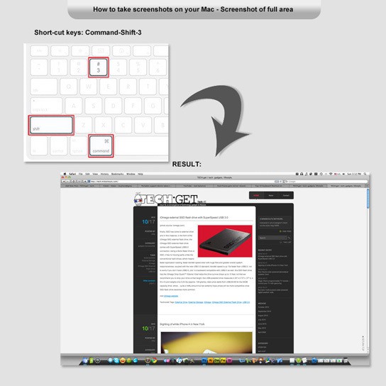 How to take screenshots on your Mac - Full Screen 544px