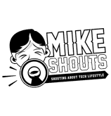 mikeshouts branding 2013 - sample - black & white