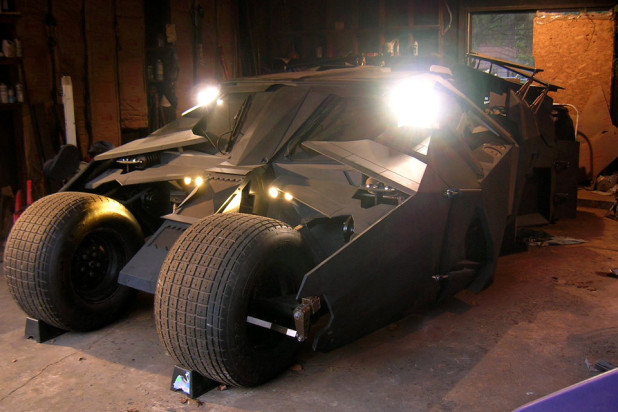 real-life batmobile Tumbler that actually drives - Bob Dullam Tumbler