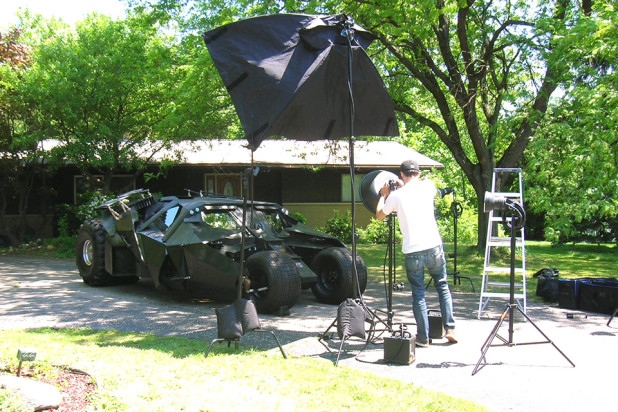 real-life batmobile Tumbler that actually drives - Bob Dullam Tumbler