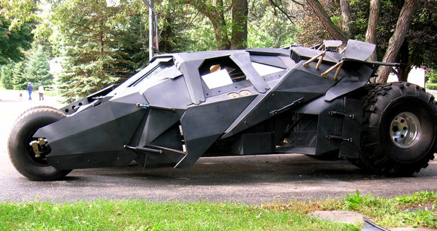 real-life batmobile Tumbler that actually drives - Bob Dullam Tumbler