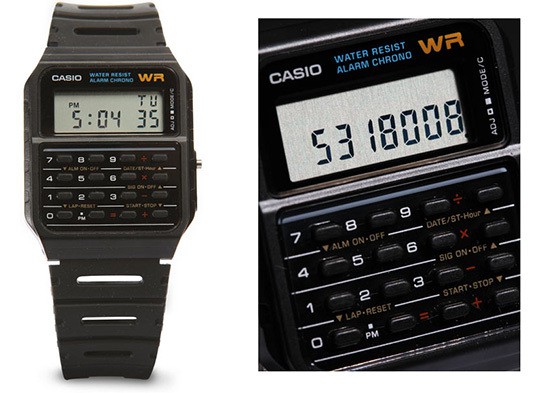 Casio Calculator Watch 544px