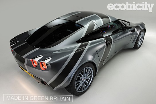 Ecotricity Nemesis Electric Supercar - rear 544px