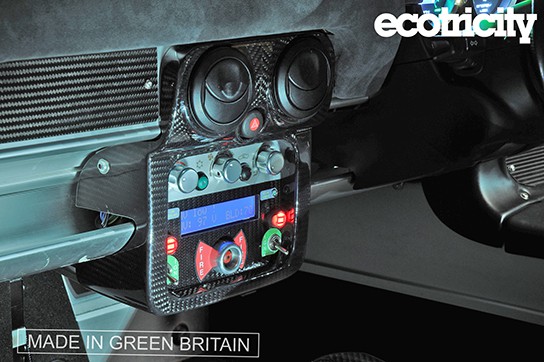 Ecotricity Nemesis Electric Supercar - interior