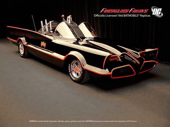 Fiberglass Freaks licensed replica 60s batmobile 544px