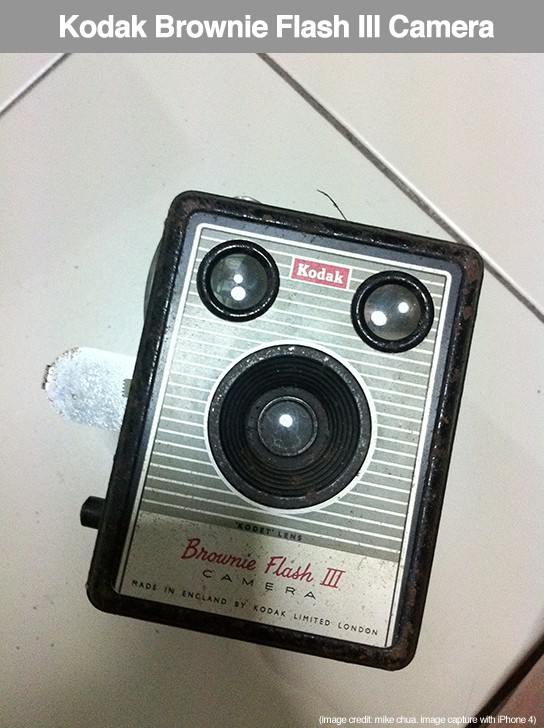 Kodak Brownie Flash III camera - front 544px
