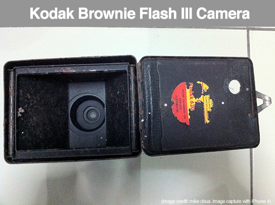 Kodak Brownie Flash III camera - inside  544px