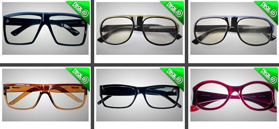 LOOK3D realD 3D glasses 544px