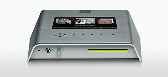 Olive O6HD Music Server - Silver - front view 544px