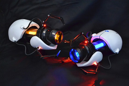 Volpin Props Portal Gun Replica guns with both Orange and Blue Portals 544px