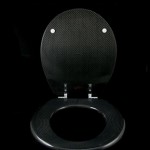 Carbon Fiber Toilet Seat is strong and light, and looks cool
