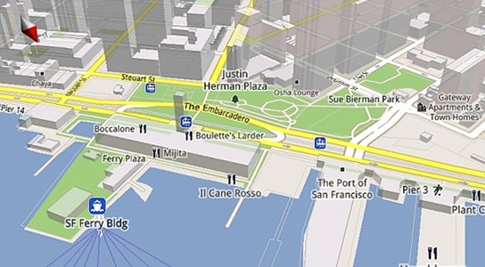 Google Maps for Mobile 5 screenshot 544px