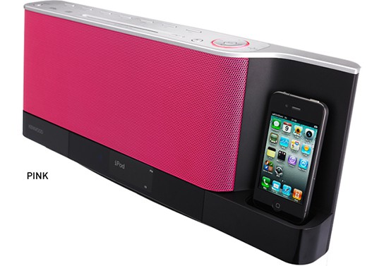 Kenwood CLX-70 Sound Dock - Pink 544px