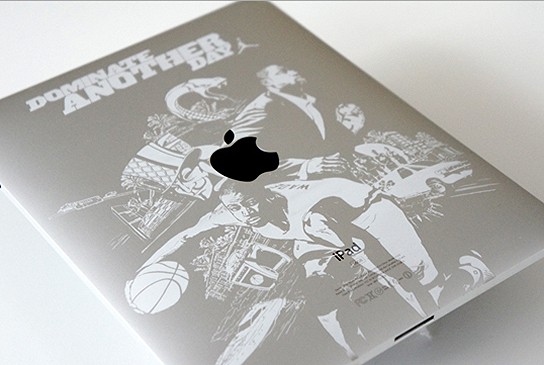 Limited Edition Dominate Another Day iPad etched back 544px