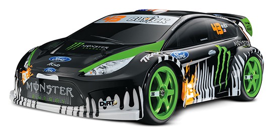 TRAXXAS Ken Block #43 Fiesta - angled front view 544px