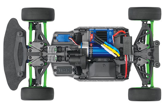 TRAXXAS Ken Block #43 Fiesta - chassis and electronics 544px