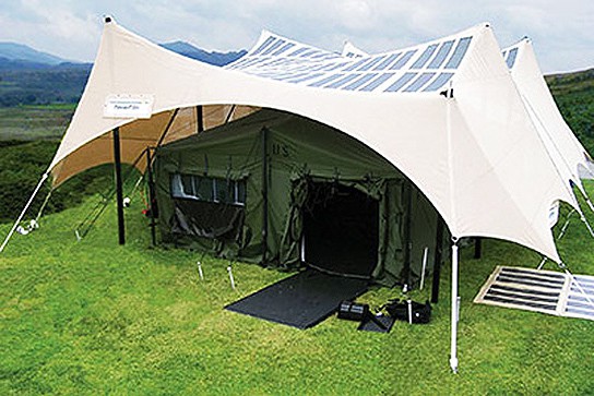 Transportable Solar-powered Tents 544px