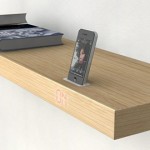 ARKCANARY has an iPhone dock built into its shelf
