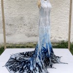 a Titanium Oxide coated dress that purifies the air