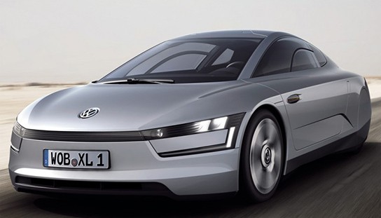 Volkswagen XL1 Prototype action shot 544x311px