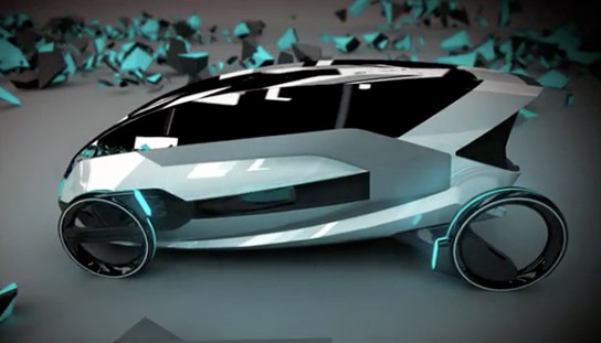 carriage of the future looks a little too TRON-ish - SHOUTS