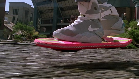 Back to the Future 2 - hoverboard 544x309px