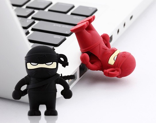 Bone Collection Ninja USB Flash Drive main 544x428px