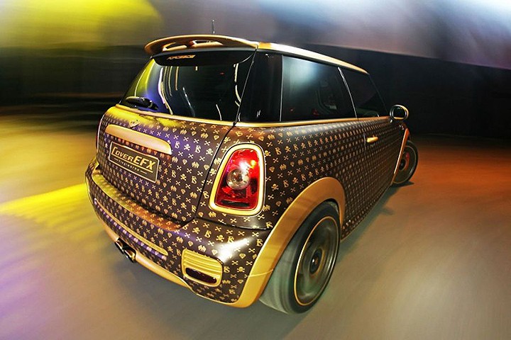 Louie Vuitton mini  Mini cooper, Mini, Car wrap