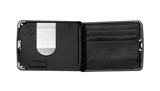 Dunhill wallet only opens up with a touch of your fingerprint - SHOUTS