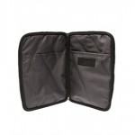 HbyHarris Quilted Leather iPad case - opened 540x540px