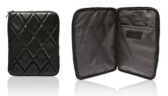 HbyHarris Quilted Leather iPad case main 544x311px