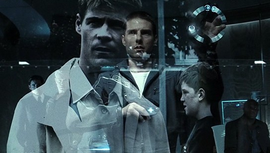 Minority Report - gesture user-interface 544x309px