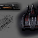 Batmobile by Peter Cansfield (honorary mention) 900x400px