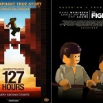 LEGO Oscar Best Picture Nominees Movie Posters - 127 Hours & The Fighter 700x480px