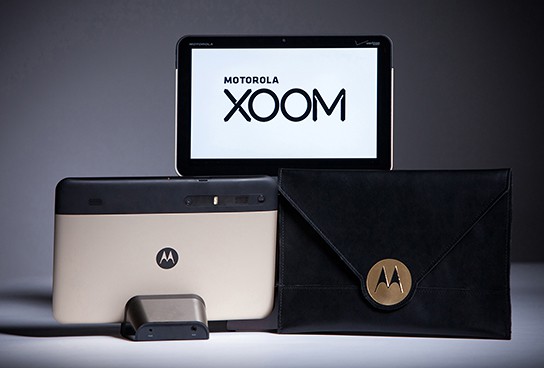 Limited Edition Gold Motorola XOOM 544x368px