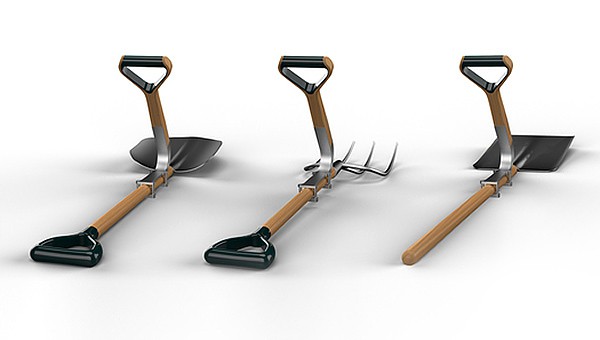 Shovel Master can be attached to gardening fork as well 600x340px