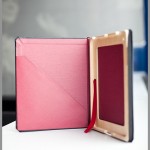 The Octavo for iPad 2 by Pad & Quill with optional document pocket (left) 640x420px