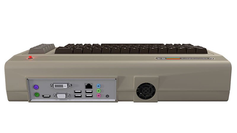 Commodore 64 - back view 800x450px