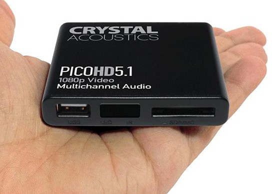 Crystal Acoustics PicoHD 5.1 media player 544x388px