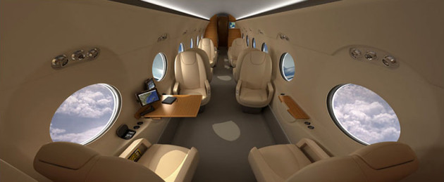 Gulfstream G550 Visions Edition (concept) 800x330px