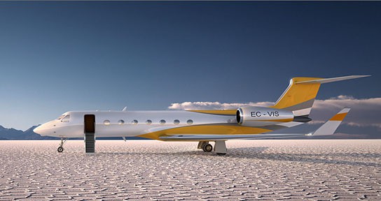 Gulfstream G550 Visions Edition (concept) 544x288px