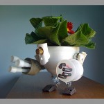 Robo-planters by M.C. Langer 500x500px