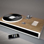 iPhone Dock and Vinyl Player Concept 600x450px