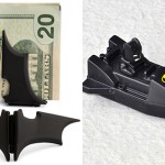 a Batman flash drive and money clip for Batman wannabe
