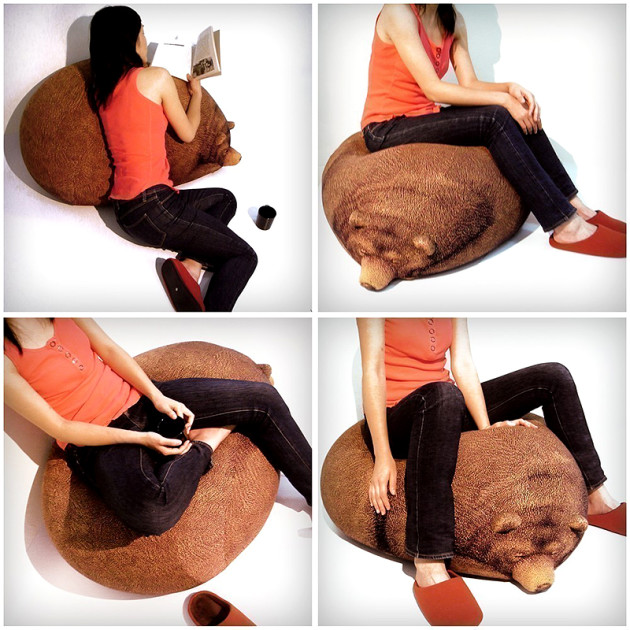 big teddy bear bean bag