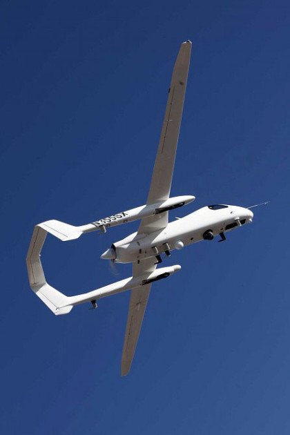 Firebird: an unmanned aircraft, yet can be flew by a pilot