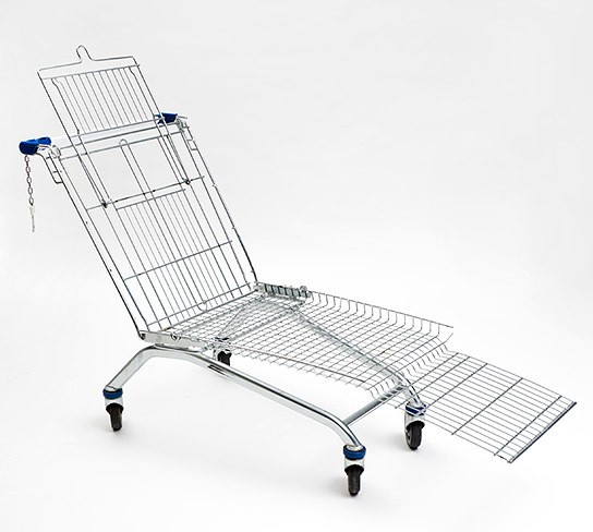 Mike Bouchet Shopping Cart Lounger 544x488px