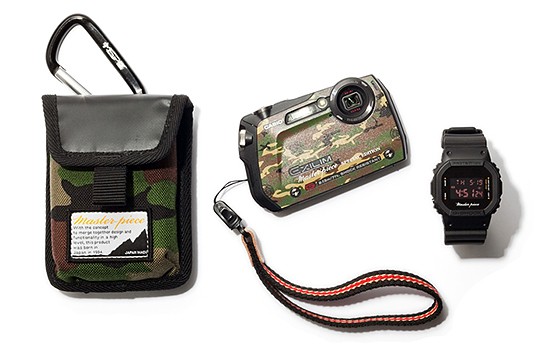 Master-piece x Casio EXILIM G camera and G-Shock watch 544x350px